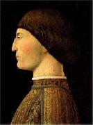 Piero della Francesca Portrait of Sigismondo Pandolfo Malatesta Sweden oil painting artist